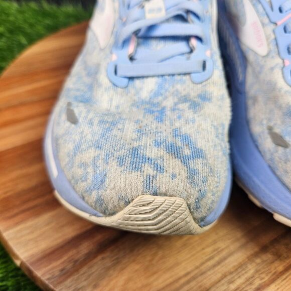 Brooks Adrenaline GTS 23 Shoes Womens Size 8 Blue Pink Athletic Running Sneakers - Picture 7 of 16